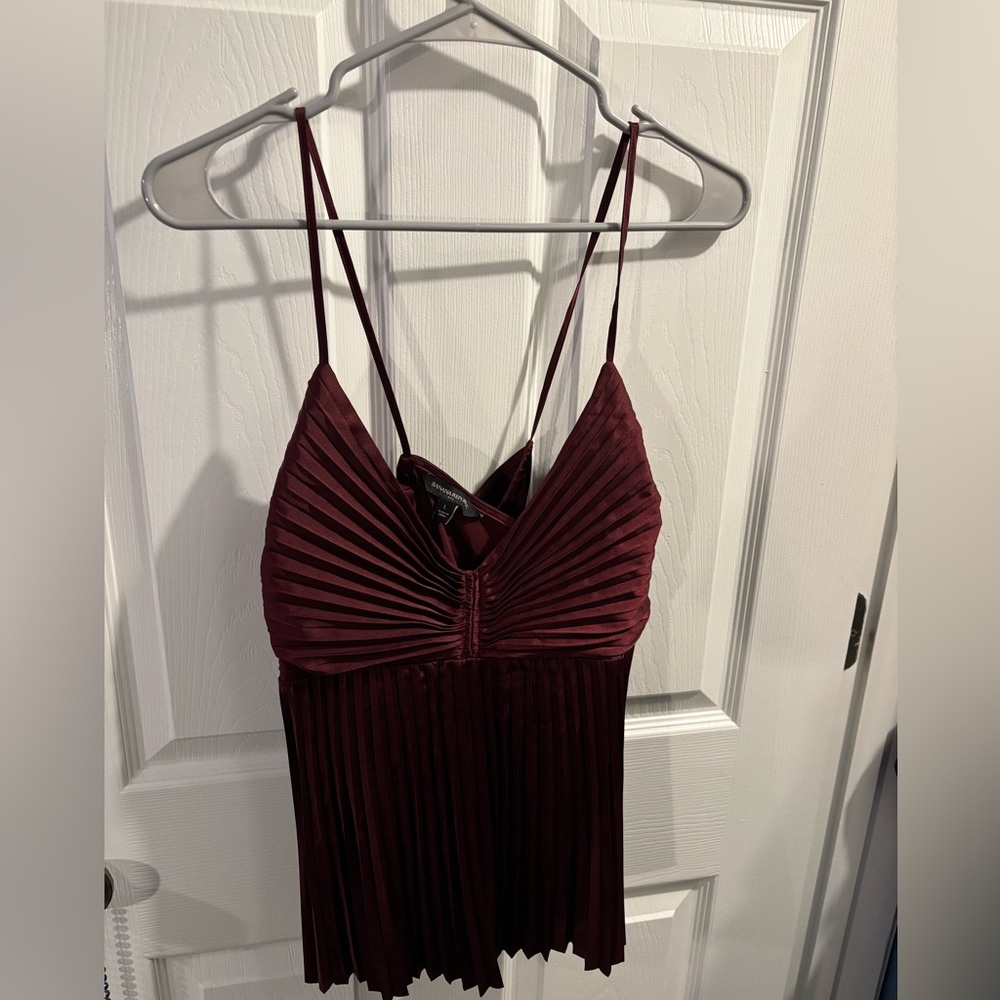 Banana Republic burgundy going out top! Size L❤️